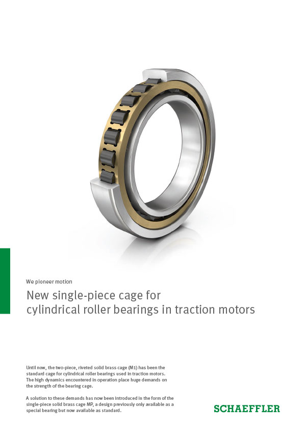 FAG Special Spherical Roller Bearings with Durotect CK Coating in