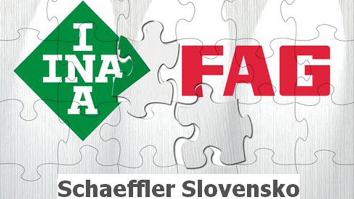 integrácia organizačnej zložky FAG ISS v Bratislave do Schaeffler Slovensko a vytvorenie spoločného zastúpenia značiek INA a FAG