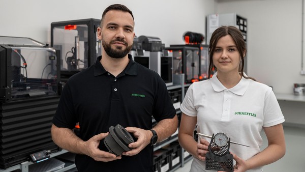 Katka Kurucová, štipendistka na oddelení 3D tlače Schaeffler Skalica
