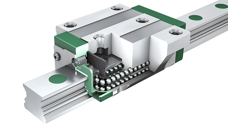 Schaeffler lineárne vedenia: Štvorradové jednotky s obehom guliek